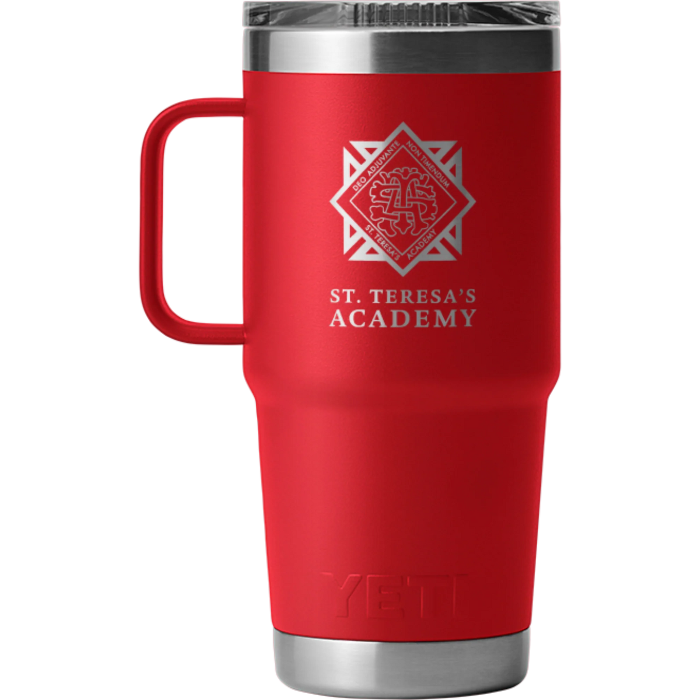 Red STA Crest Yeti 20 oz. Travel Mug