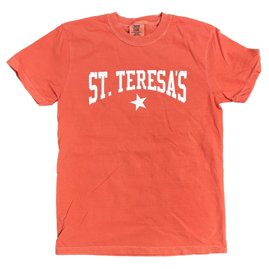 St. Teresa's Star Salmon T-Shirt