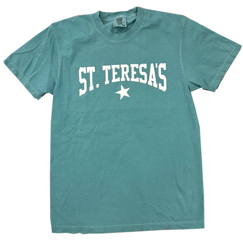 St. Teresa's Star Seafoam Shirt