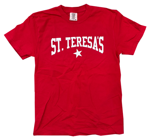 St. Teresa's Star Red Shirt
