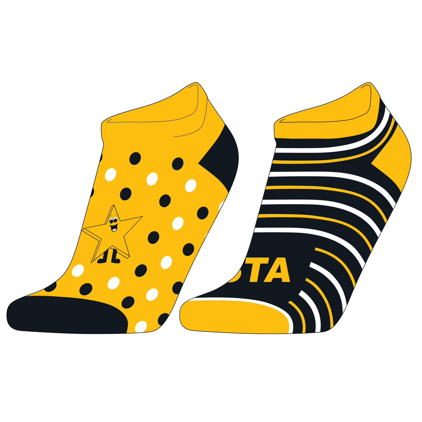 Twinks and STA Low Cut 2-Pack Socks