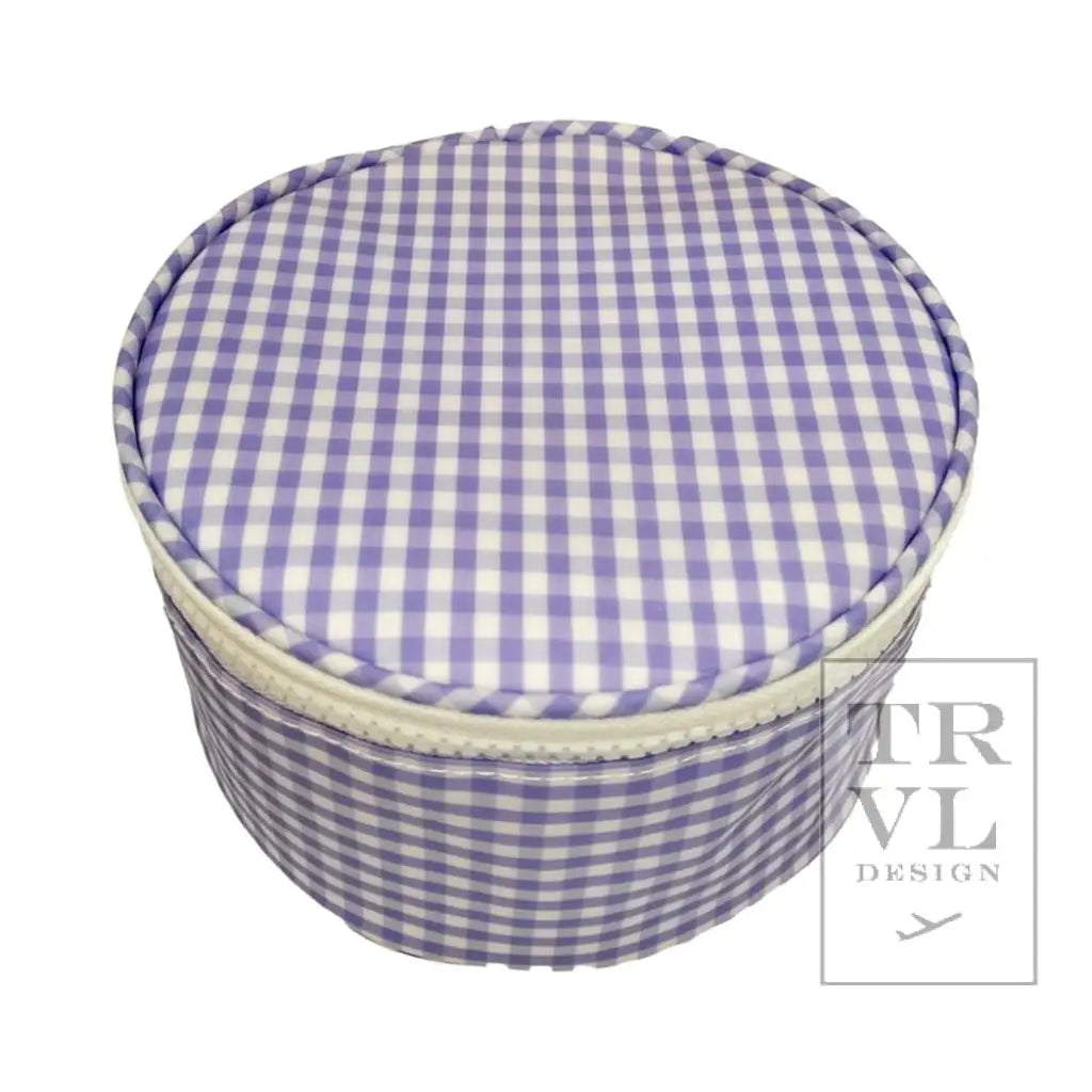 TRVL Round Jewelry Case