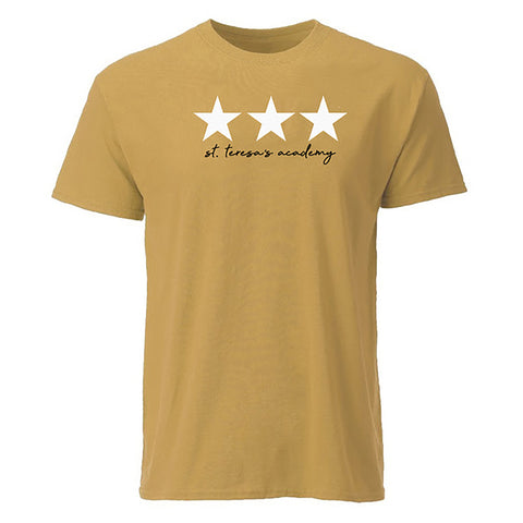 Star Graphic Tee Gold