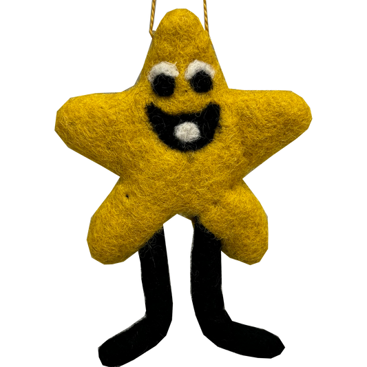 Twinks Felted Ornament