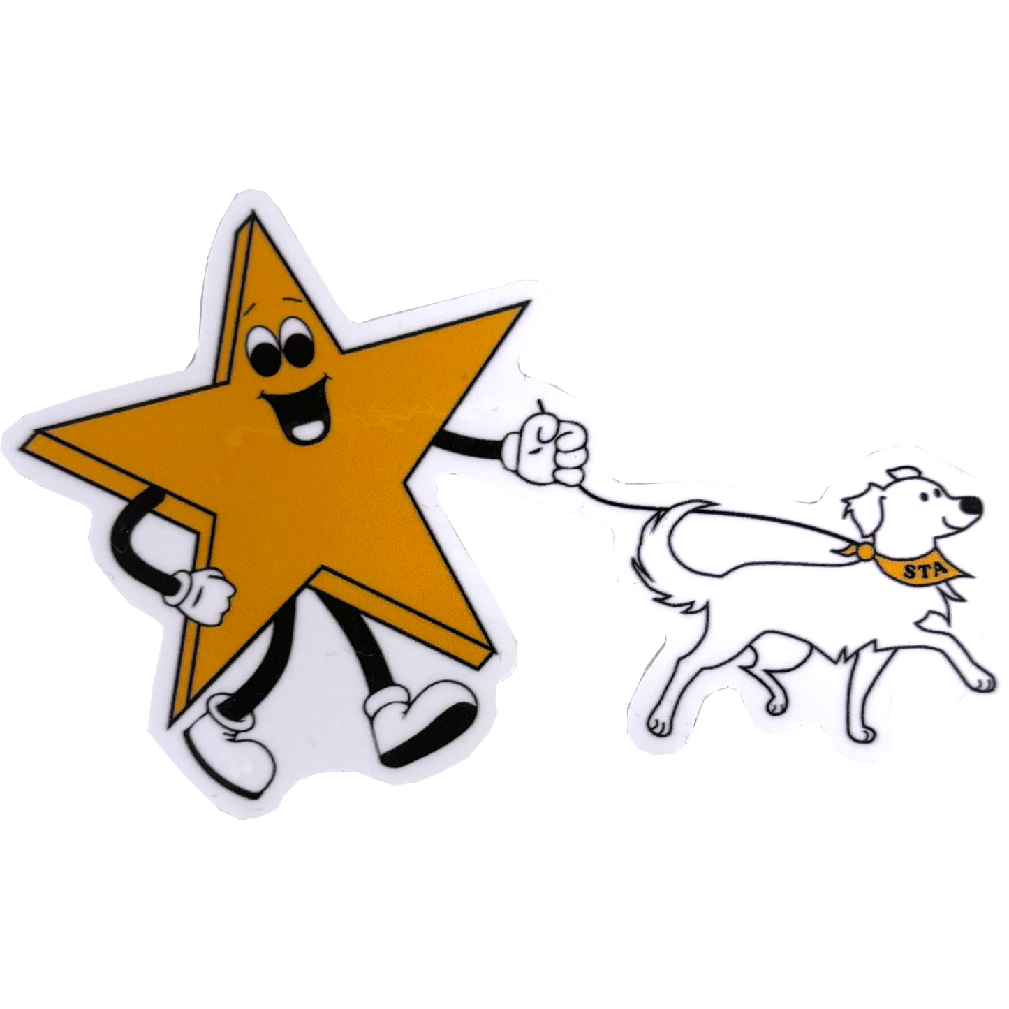 Twinks Walking Charli Sticker