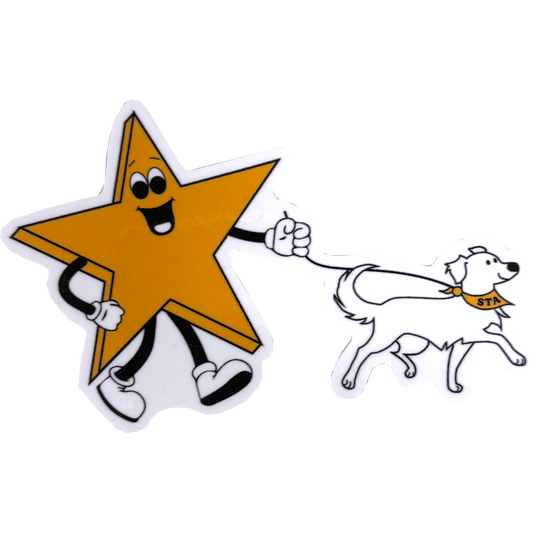 Twinks Walking Charli Sticker