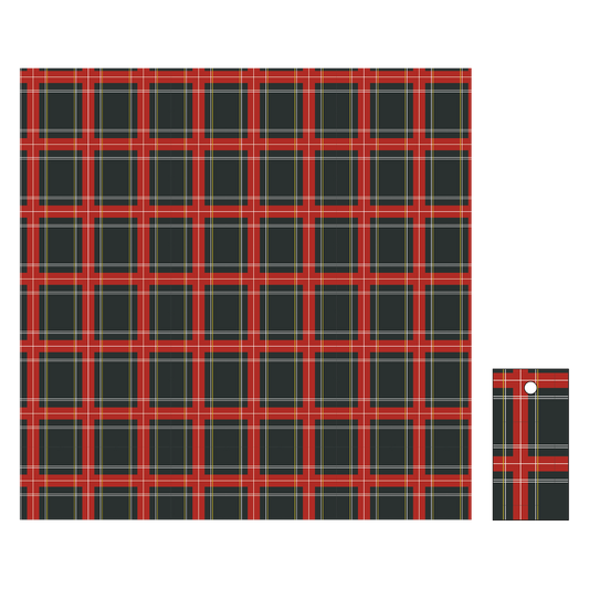 Gift Wrap STA Plaid