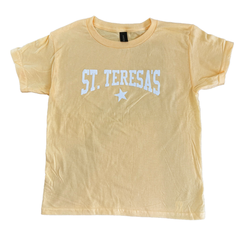Youth St. Teresa's T-Shirt Yellow