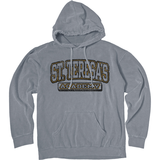 Blue 84 Infusion Fleece Hoodie Steel Grey