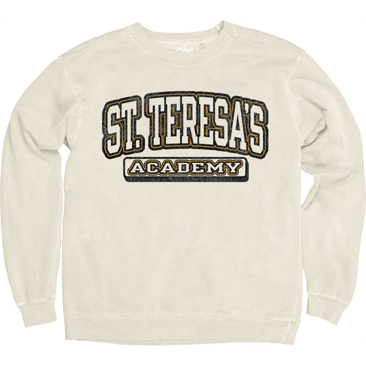 Blue 84 Infusion Fleece Crew Ivory