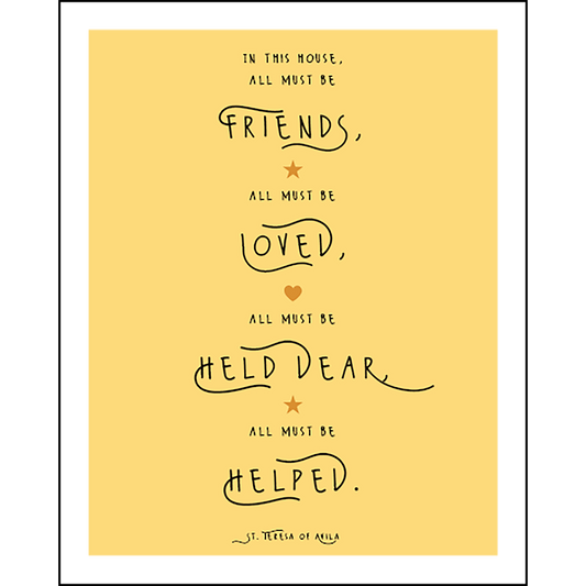 All Must Be Loved Print