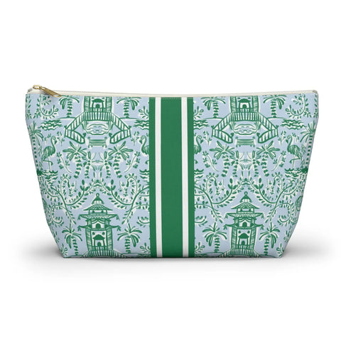 Mahjong Tile Pouch - Chinoiserie Palms