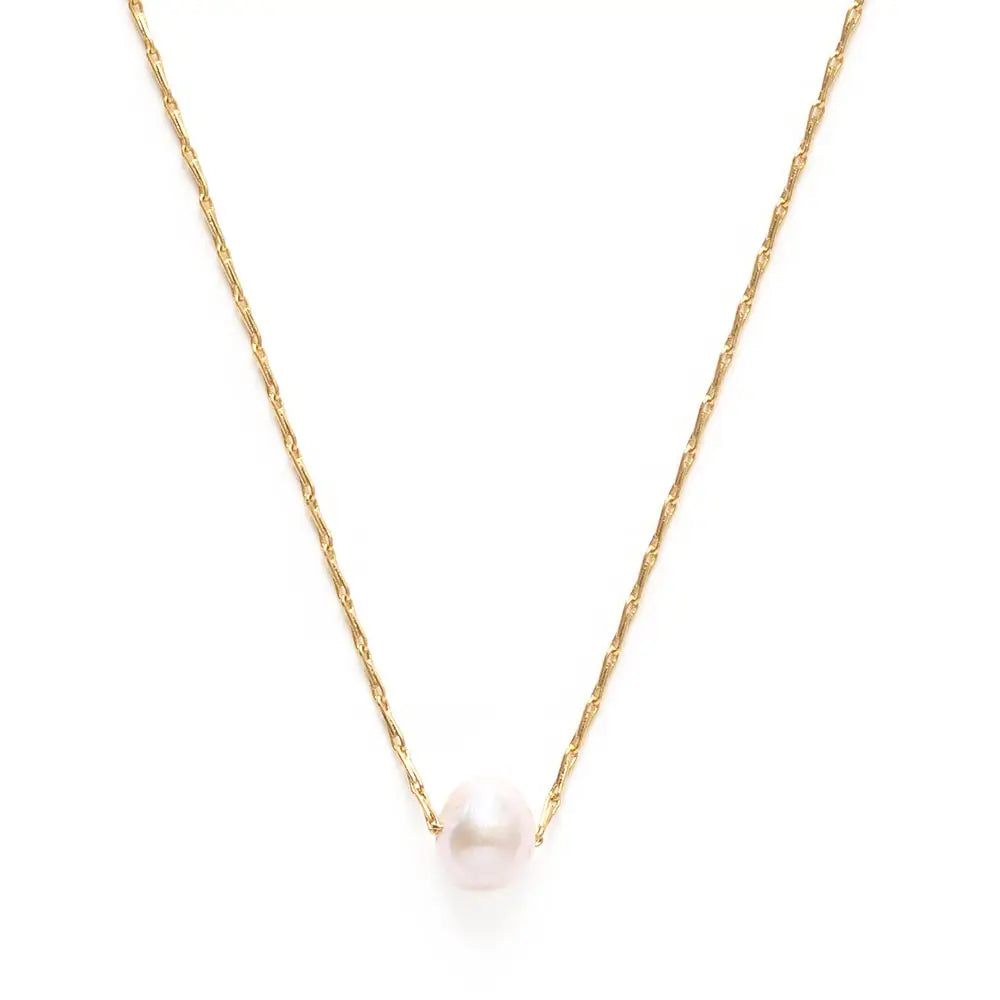 Single Pearl Necklace