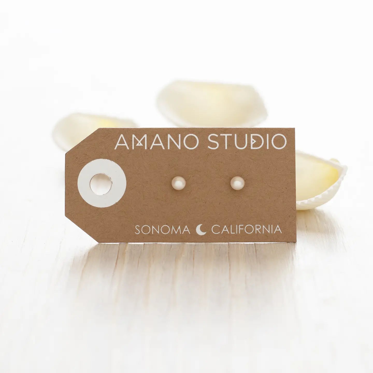 Pearl Stud Earrings