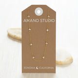 Pearl Station Chain Necklace