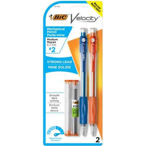 Bic Velocity Mechanical Pencil 2ct