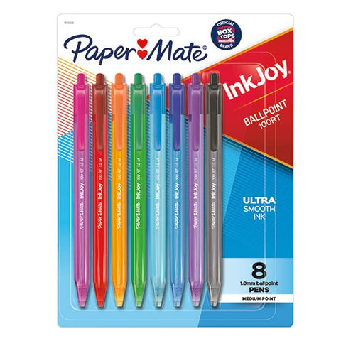 Papermate InkJoy Colored Pens 8pk