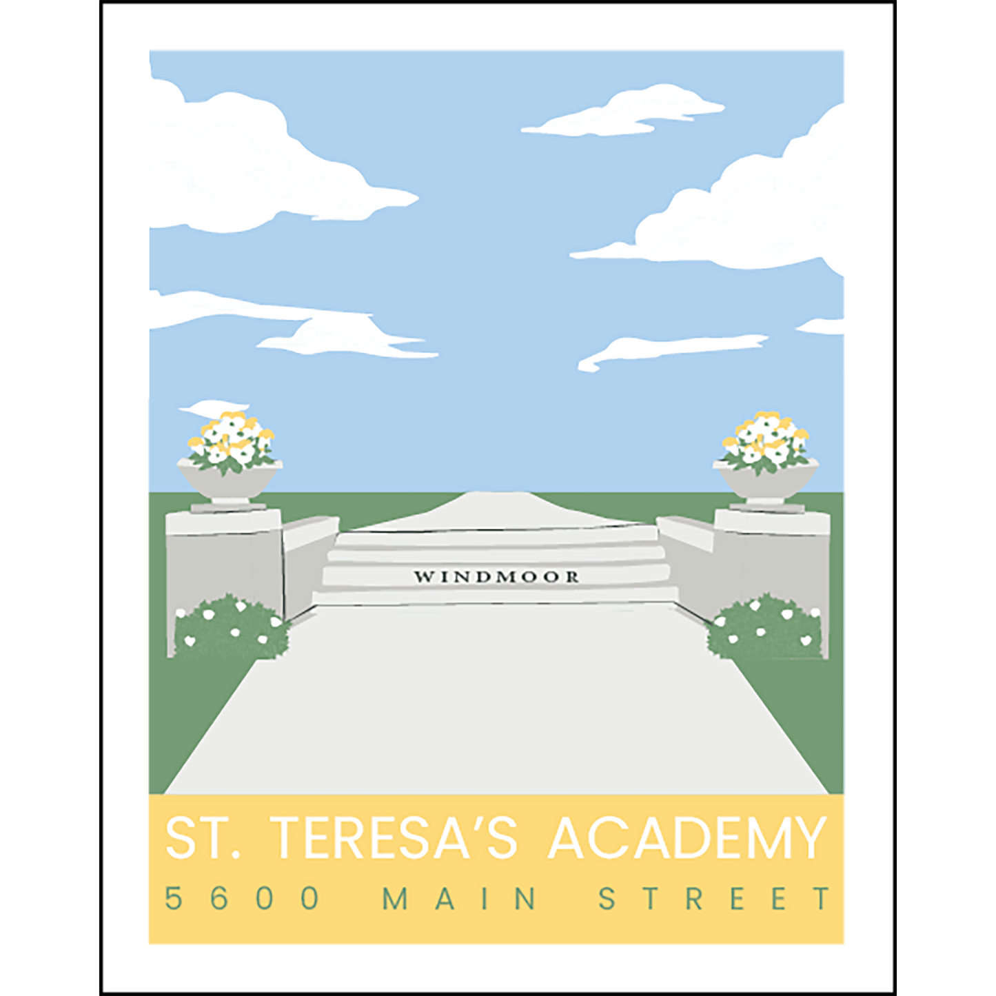 Windmoor Steps Print