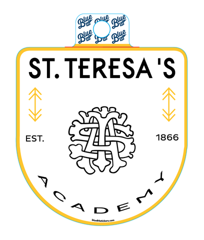 Index St. Teresa's Sticker
