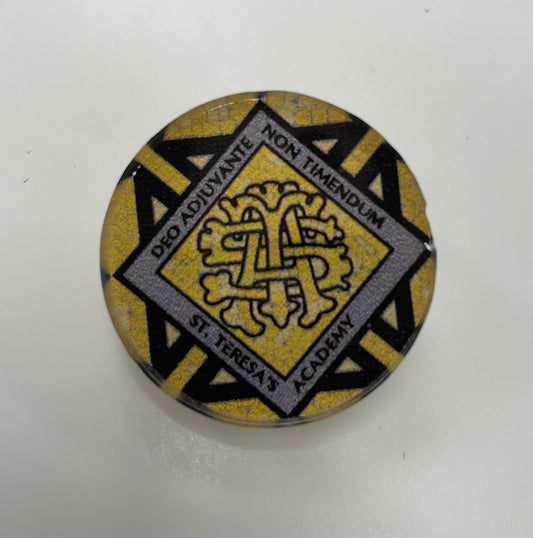 Tina Blanck Crest Pin