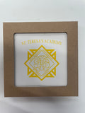 Absorbent Stone STA Crest Coasters