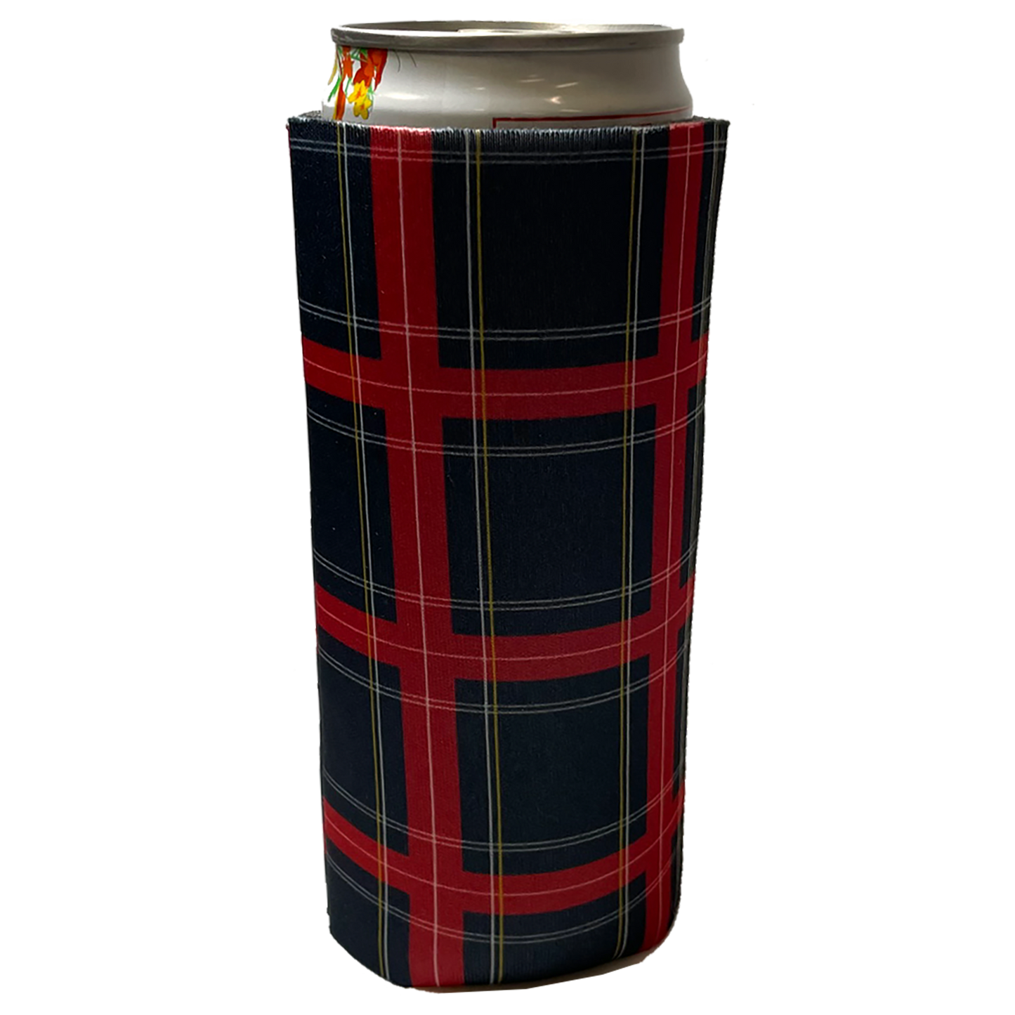 STA Plaid Tall Koozie