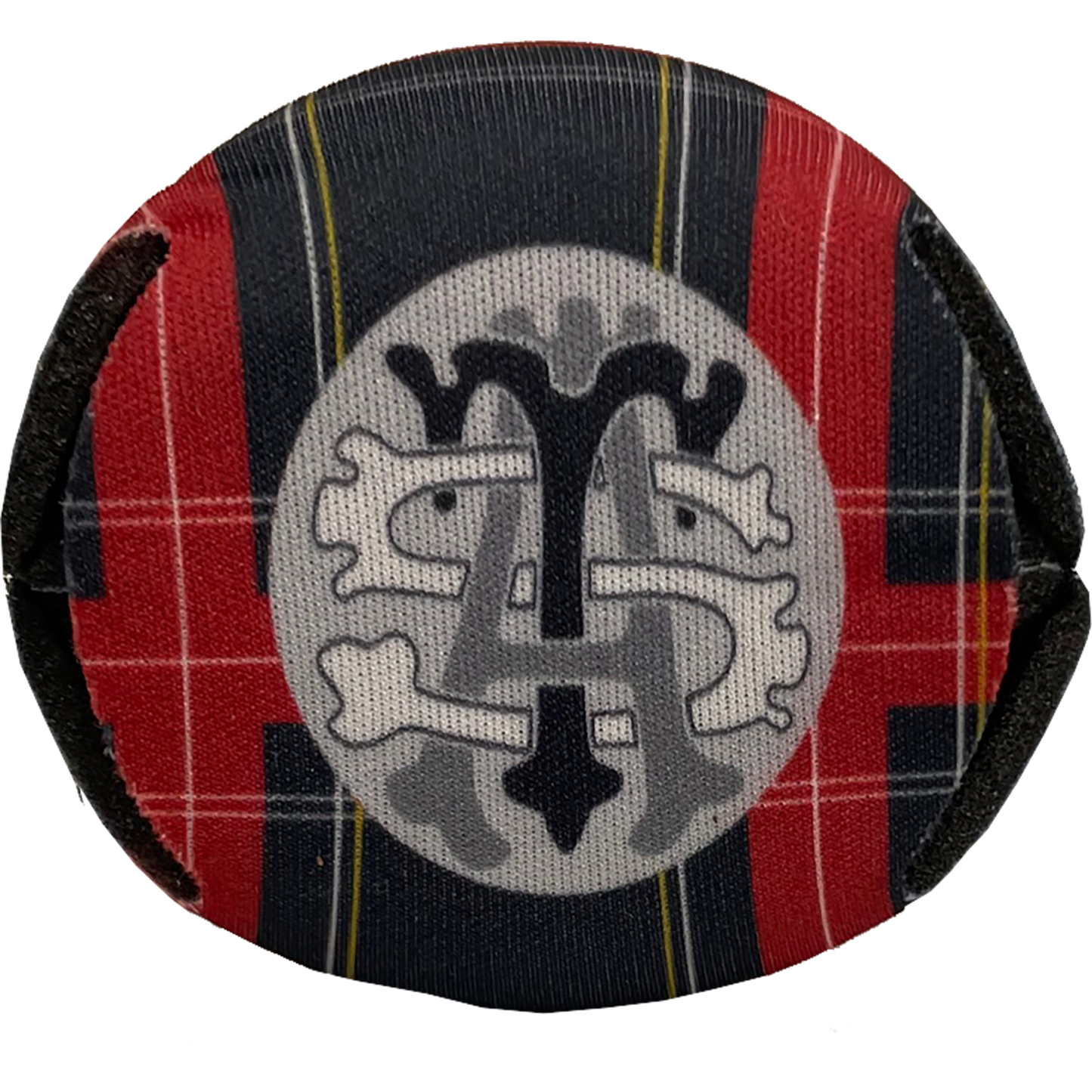 STA Plaid Tall Koozie
