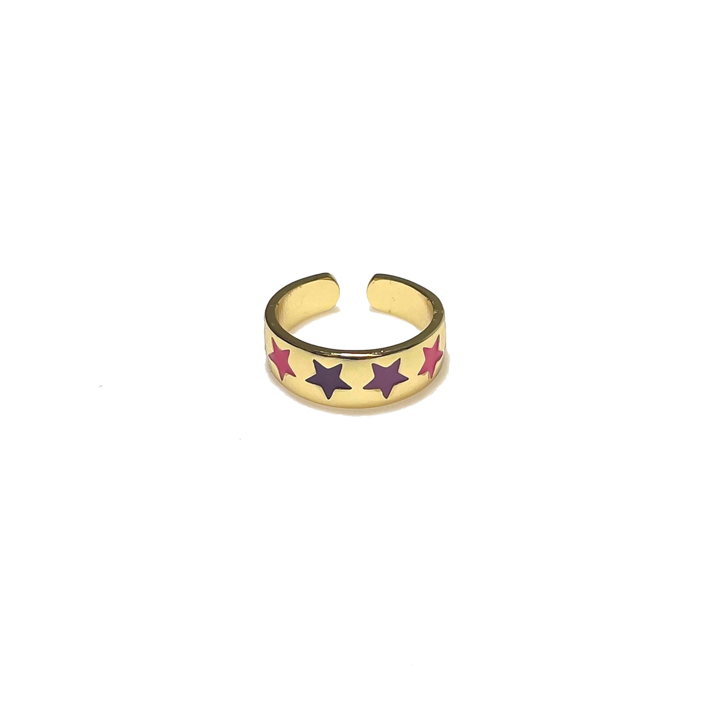 Multi Star Adjustable Ring