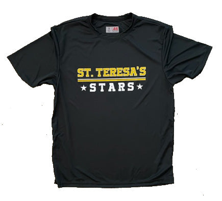 Stars Cooling Performance Shirt Black