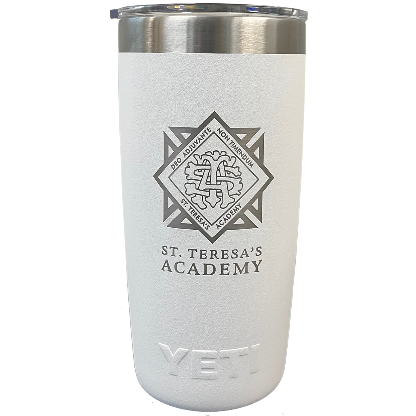 White STA Crest Yeti 10 oz. Tumbler