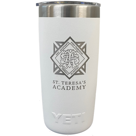 White STA Crest Yeti 10 oz. Tumbler