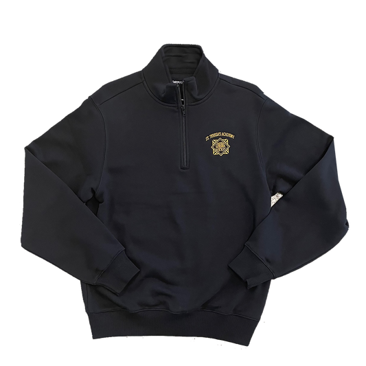 Uniform - St. Teresa's Academy with Seal Black Quarter Zip