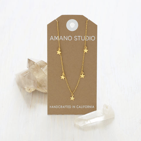 Brandy gold 2025 star necklace
